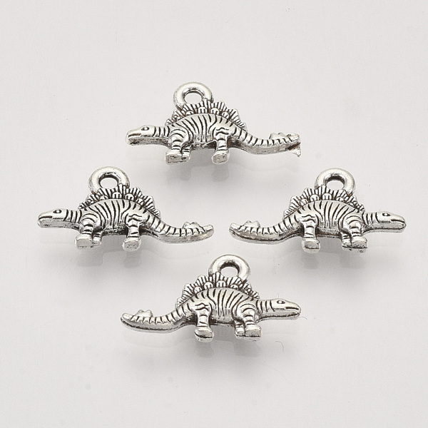 PandaHall Tibetan Style Alloy Pendants, Cadmium Free & Lead Free, Dinosaur, Antique Silver, 9.5x16x2.5mm, Hole: 1.4mm Alloy Dinosaur
PandaHall Tibetan Style Alloy Pendants, Cadmium Free & Lead Free, Dinosaur, Antique Silver, 9.5x16x2.5mm, Hole: 1.4mm Alloy Dinosaur
