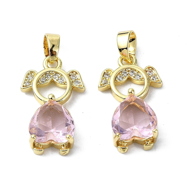 PandaHall Rack Plating Brass Micro Pave Clear Cubic Zirconia Pendants, Real 18K Gold Plated, Long-Lasting Plated, Lead Free & Cadmium Free..., Pink
PandaHall Rack Plating Brass Micro Pave Clear Cubic Zirconia Pendants, Real 18K Gold Plated, Long-Lasting Plated, Lead Free & Cadmium Free..., Pink