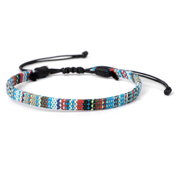 PandaHall Bohemian Style Handmade Woven Bracelet - Retro Accessories for Spring., Mixed Color, 0.1cm Other Multicolor
PandaHall Bohemian Style Handmade Woven Bracelet - Retro Accessories for Spring., Mixed Color, 0.1cm Other Multicolor
