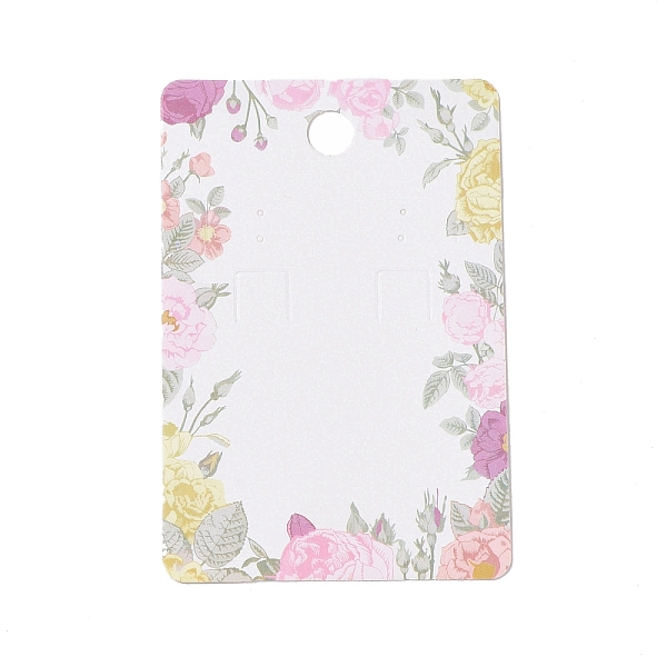 PandaHall Rectangle Floral Paper Jewelry Display Cards with Hanging Hole, for Earring & Necklace Display, Orchid, 9x6x0.05cm, Hole: 1mm..., Purple
PandaHall Rectangle Floral Paper Jewelry Display Cards with Hanging Hole, for Earring & Necklace Display, Orchid, 9x6x0.05cm, Hole: 1mm..., Purple