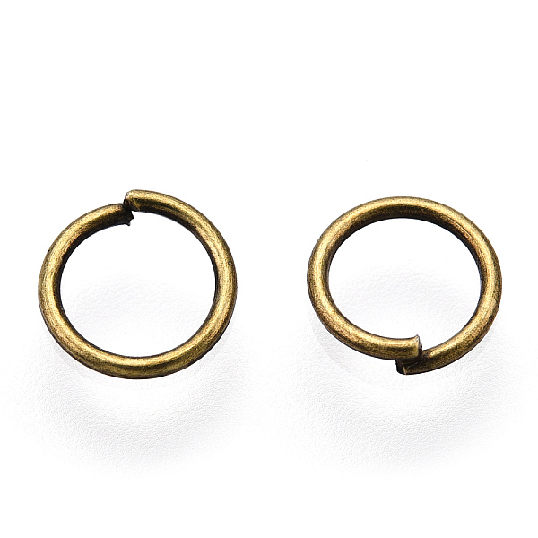 PandaHall Iron Open Jump Rings, Nickel Free, Round Ring, Antique Bronze, 21 Gauge, 6x0.7mm, Inner Diameter: 4.5mm, about 20000pcs/1000g Iron...
PandaHall Iron Open Jump Rings, Nickel Free, Round Ring, Antique Bronze, 21 Gauge, 6x0.7mm, Inner Diameter: 4.5mm, about 20000pcs/1000g Iron...