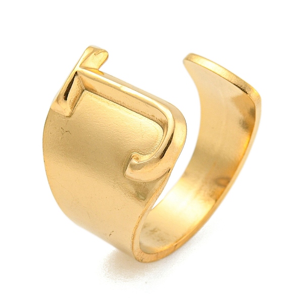 PandaHall Vacuum Plating 201 Stainless Steel Cuff Rings, Letter J, Inner Diameter: 18mm 201 Stainless Steel Letter J
PandaHall Vacuum Plating 201 Stainless Steel Cuff Rings, Letter J, Inner Diameter: 18mm 201 Stainless Steel Letter J