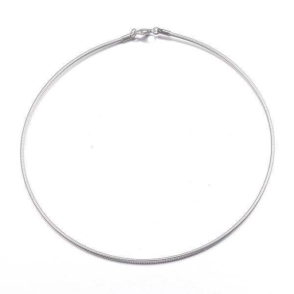 PandaHall Casual Style 304 Stainless Steel Choker Necklaces, with Lobster Claw Clasps, Stainless Steel Color, 15.8 inch(40.1cm) 304...
PandaHall Casual Style 304 Stainless Steel Choker Necklaces, with Lobster Claw Clasps, Stainless Steel Color, 15.8 inch(40.1cm) 304...