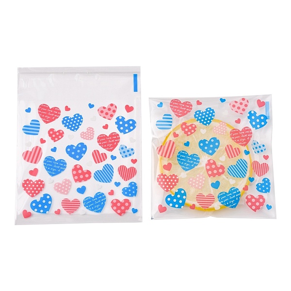 PandaHall Rectangle Plastic Cellophane Bags, for Bake Packaging, Heart Pattern, Colorful, 13x10cm, Unilateral Thickness: 0.035mm, Inner...
PandaHall Rectangle Plastic Cellophane Bags, for Bake Packaging, Heart Pattern, Colorful, 13x10cm, Unilateral Thickness: 0.035mm, Inner...