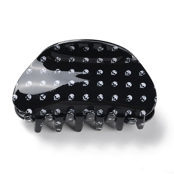 PandaHall Hallowmeen PVC Claw Hair Clips, with Iron Findings, Hair Accessories for Women Girls Thick Hair, Skull, 45x85x43mm PVC Skull
PandaHall Hallowmeen PVC Claw Hair Clips, with Iron Findings, Hair Accessories for Women Girls Thick Hair, Skull, 45x85x43mm PVC Skull