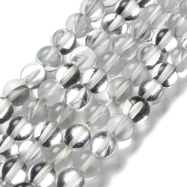 PandaHall Synthetic Moonstone Beads Strands, Round, Clear, 8mm, Hole: 1mm, about 23~24pcs/strand, 7.09~7.32 inch(18~18.6cm) Moonstone Round...
PandaHall Synthetic Moonstone Beads Strands, Round, Clear, 8mm, Hole: 1mm, about 23~24pcs/strand, 7.09~7.32 inch(18~18.6cm) Moonstone Round...