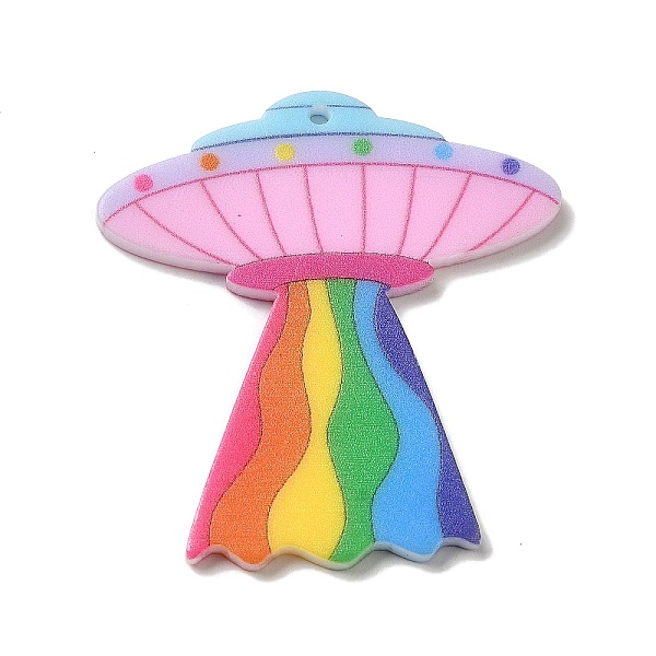 PandaHall Acrylic Pendant, Spaceship, Colorful, 39x37x2.5mm, Hole: 1mm Acrylic Spaceship Pink
PandaHall Acrylic Pendant, Spaceship, Colorful, 39x37x2.5mm, Hole: 1mm Acrylic Spaceship Pink