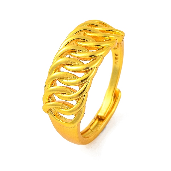 PandaHall Brass Curb Chain Adjustable Rings for Women, Lead Free & Cadmium Free, Golden, 9mm, Inner Diameter: 20mm Brass
PandaHall Brass Curb Chain Adjustable Rings for Women, Lead Free & Cadmium Free, Golden, 9mm, Inner Diameter: 20mm Brass