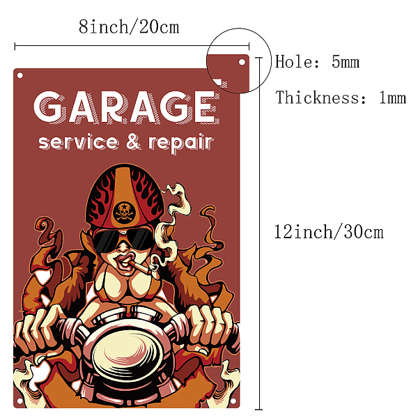 PandaHall Rectangle with Word Vintage Metal Iron Sign Poster, for Home Wall Decoration, Women Pattern, 200x300x0.5mm Iron Human
PandaHall Rectangle with Word Vintage Metal Iron Sign Poster, for Home Wall Decoration, Women Pattern, 200x300x0.5mm Iron Human