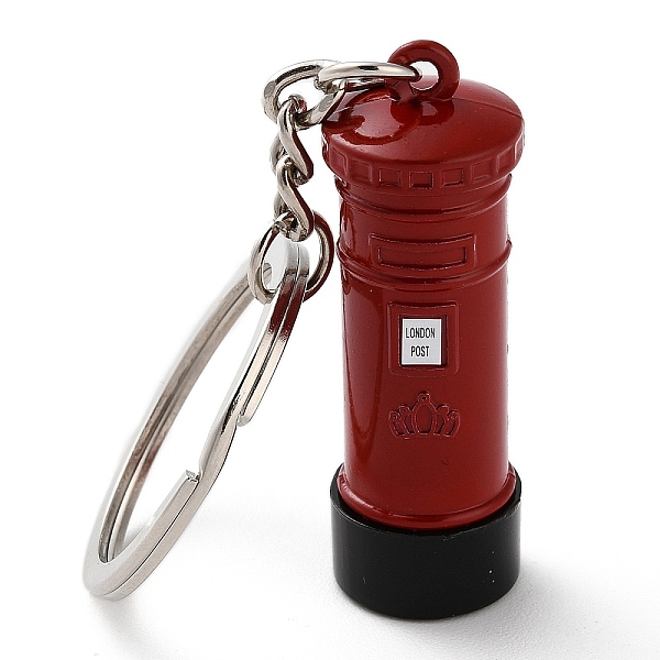 PandaHall Alloy Keychain, with Platinum Rings, Travel Memorial Gift Pendant, Mailbox, Column, 9.9cm Alloy Column
PandaHall Alloy Keychain, with Platinum Rings, Travel Memorial Gift Pendant, Mailbox, Column, 9.9cm Alloy Column