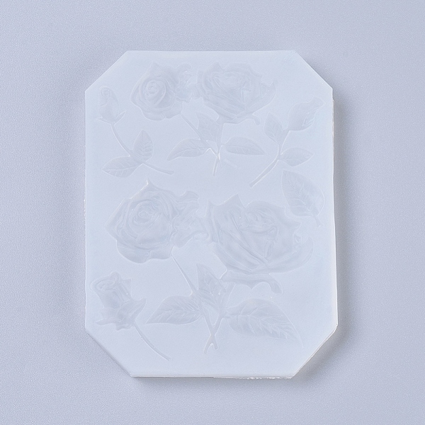 PandaHall Silicone Molds, Resin Casting Molds, For UV Resin, Epoxy Resin Jewelry Making, Rose, White, 117x89x10mm, Inner Diameter...
PandaHall Silicone Molds, Resin Casting Molds, For UV Resin, Epoxy Resin Jewelry Making, Rose, White, 117x89x10mm, Inner Diameter...