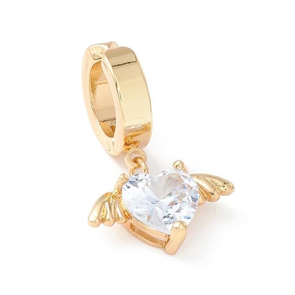 PandaHall Heart with Wing Cubic Zirconia Charm Belly Ring, Clip On Navel Rings, Non Piercing Jewelry for Women, Golden, 27mm Brass+Cubic..., Clear
PandaHall Heart with Wing Cubic Zirconia Charm Belly Ring, Clip On Navel Rings, Non Piercing Jewelry for Women, Golden, 27mm Brass+Cubic..., Clear