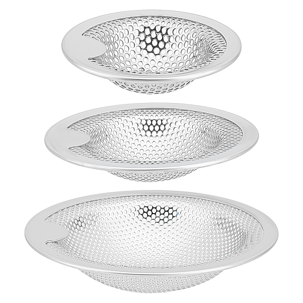 PandaHall UNICRAFTALE 3Pcs 3 Sizes Sink Drain Strainer 304 Stainless Steel Kitchen Sink Strainer 52-101mm Mesh Drain Cover Large Wide Sink...
PandaHall UNICRAFTALE 3Pcs 3 Sizes Sink Drain Strainer 304 Stainless Steel Kitchen Sink Strainer 52-101mm Mesh Drain Cover Large Wide Sink...