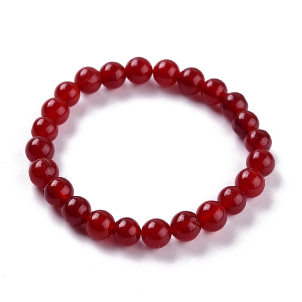 PandaHall Dyed Natural Jade Beads Stretch Bracelets, Round, Brown, Inner Diameter: 2-1/4 inch(5.7cm), Bead: 8~8.5mm Jade Brown
PandaHall Dyed Natural Jade Beads Stretch Bracelets, Round, Brown, Inner Diameter: 2-1/4 inch(5.7cm), Bead: 8~8.5mm Jade Brown