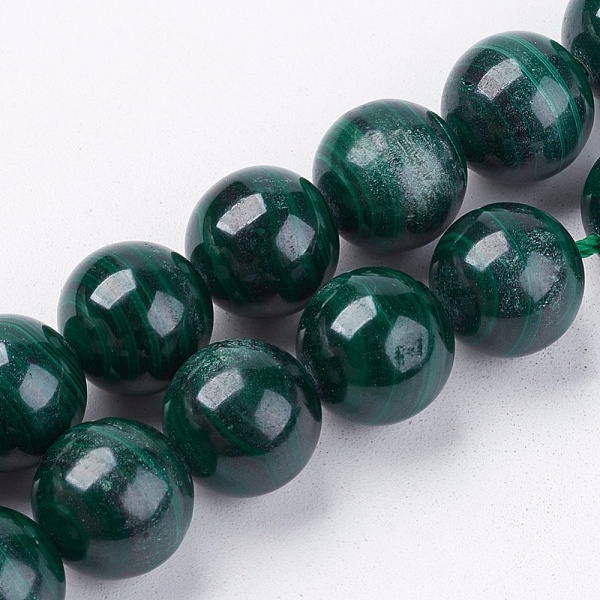 PandaHall Natural Malachite Gemstone Beads Strands, Round, Green, 9~10mm, Hole: 1mm, 19pcs/strand, 8 inch Malachite Round Green
PandaHall Natural Malachite Gemstone Beads Strands, Round, Green, 9~10mm, Hole: 1mm, 19pcs/strand, 8 inch Malachite Round Green
