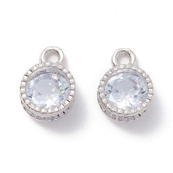 PandaHall Alloy Clear Cubic Zirconia Charms, Long-Lasting Plated, Flat Round, Platinum, 11x8x5mm, Hole: 1.6mm Alloy+Cubic Zirconia Round...
PandaHall Alloy Clear Cubic Zirconia Charms, Long-Lasting Plated, Flat Round, Platinum, 11x8x5mm, Hole: 1.6mm Alloy+Cubic Zirconia Round...