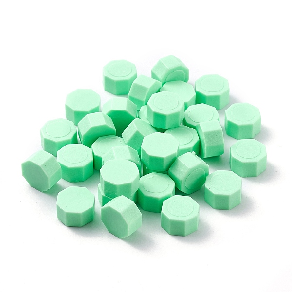 PandaHall Sealing Wax Particles, for Retro Seal Stamp, Octagon, Aquamarine, 0.85x0.85x0.5cm about 1550pcs/500g Wax Green
PandaHall Sealing Wax Particles, for Retro Seal Stamp, Octagon, Aquamarine, 0.85x0.85x0.5cm about 1550pcs/500g Wax Green
