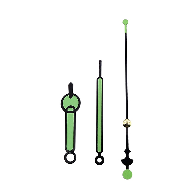 PandaHall Aluminum Long Shaft Clock Pointer, Clock Hands for Replacement Clock, Green, 60-135x8~15x1.5~7mm, hole: 3.3~5.5mm, 3Pcs/set...
PandaHall Aluminum Long Shaft Clock Pointer, Clock Hands for Replacement Clock, Green, 60-135x8~15x1.5~7mm, hole: 3.3~5.5mm, 3Pcs/set...