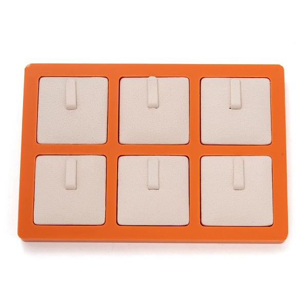 PandaHall Resin Artificial Marble Finger Rings Display Tray, with 6 Grids PU Leather Holder, Jewelry Storage Box, Rectangle, Antique White...
PandaHall Resin Artificial Marble Finger Rings Display Tray, with 6 Grids PU Leather Holder, Jewelry Storage Box, Rectangle, Antique White...