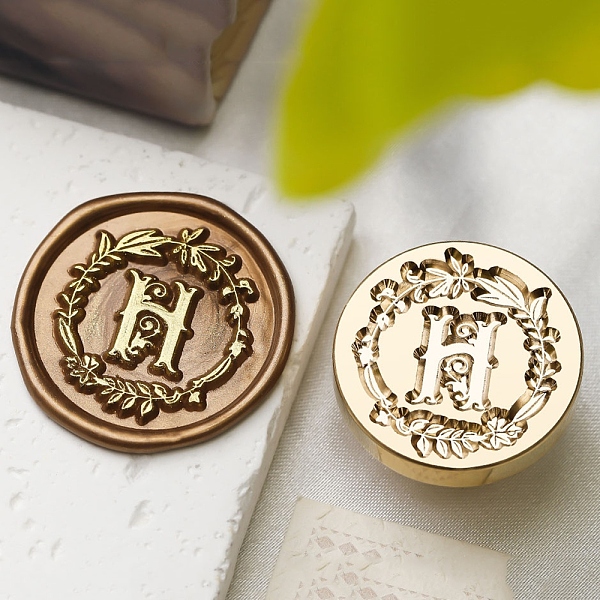 PandaHall Golden Tone Wax Seal Brass Stamp Head, Flower with Letter Pattern, for Wax Seal Stamp, Letter H, 24x14mm, Inner Diameter: 7mm...
PandaHall Golden Tone Wax Seal Brass Stamp Head, Flower with Letter Pattern, for Wax Seal Stamp, Letter H, 24x14mm, Inner Diameter: 7mm...