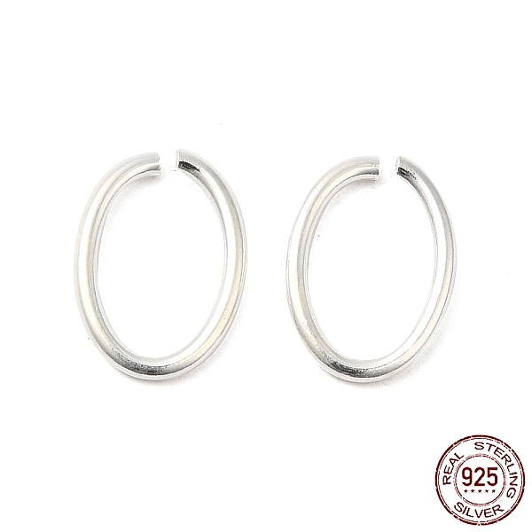PandaHall 925 Sterling Silver Open Jump Rings, Oval, Silver, 11.7x8.5x1.2mm, Inner Diameter: 6.3x9.5mm, about 33pcs/10g Sterling Silver Oval
PandaHall 925 Sterling Silver Open Jump Rings, Oval, Silver, 11.7x8.5x1.2mm, Inner Diameter: 6.3x9.5mm, about 33pcs/10g Sterling Silver Oval