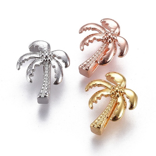 PandaHall Brass Slide Charms, Lead Free & Cadmium Free, Coconut Tree, Mixed Color, 14x12x6mm, Hole: 2.5x11.5mm Brass Tree Multicolor
PandaHall Brass Slide Charms, Lead Free & Cadmium Free, Coconut Tree, Mixed Color, 14x12x6mm, Hole: 2.5x11.5mm Brass Tree Multicolor