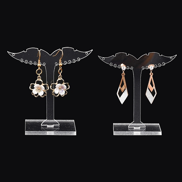 PandaHall Plastic Earring Display Stand, Jewelry Display Rack, Jewelry Tree Stand, 3cm wide, 8cm long, 8.1cm high Plastic Clear
PandaHall Plastic Earring Display Stand, Jewelry Display Rack, Jewelry Tree Stand, 3cm wide, 8cm long, 8.1cm high Plastic Clear