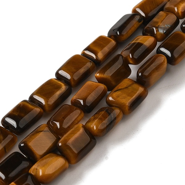 PandaHall Natural Tiger Eye Beads Strands, Rectangle, 8~9x6.5~7x4mm, Hole: 0.8mm, about 45pcs/strand, 15.16 inch(38.5cm) Tiger Eye Rectangle
PandaHall Natural Tiger Eye Beads Strands, Rectangle, 8~9x6.5~7x4mm, Hole: 0.8mm, about 45pcs/strand, 15.16 inch(38.5cm) Tiger Eye Rectangle