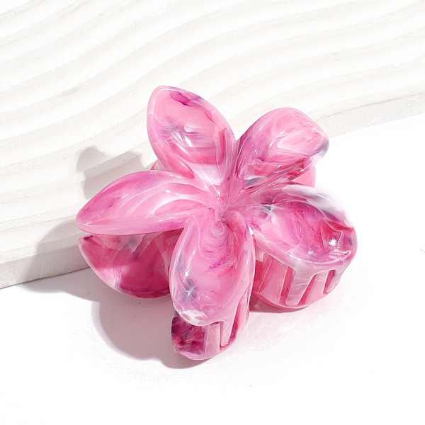 PandaHall 5-Petals Flower Shapes Plastic Claw Hair Clips, Hair Accessories for Women Girl, Hot Pink, 75x80x40mm Plastic Flower
PandaHall 5-Petals Flower Shapes Plastic Claw Hair Clips, Hair Accessories for Women Girl, Hot Pink, 75x80x40mm Plastic Flower
