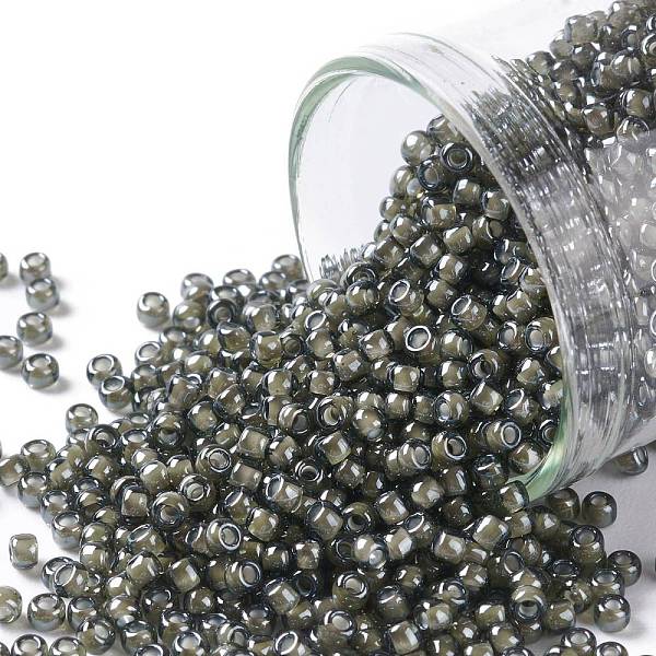 PandaHall TOHO Round Seed Beads, Japanese Seed Beads, (371) Inside Color Black Diamond/White Lined, 11/0, 2.2mm, Hole: 0.8mm, about..., Gray
PandaHall TOHO Round Seed Beads, Japanese Seed Beads, (371) Inside Color Black Diamond/White Lined, 11/0, 2.2mm, Hole: 0.8mm, about..., Gray