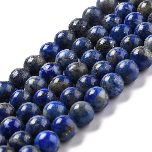 PandaHall Natural Lapis Lazuli Bead Strands, Round, 8mm, Hole: 1mm, about 49pcs/strand, 15.5 inch(395mm) Lapis Lazuli Round
PandaHall Natural Lapis Lazuli Bead Strands, Round, 8mm, Hole: 1mm, about 49pcs/strand, 15.5 inch(395mm) Lapis Lazuli Round
