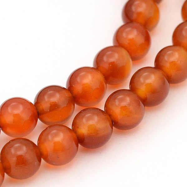 PandaHall Gemstone Beads Strands, Natural Carnelian, Dyed, Round, 6mm, Hole: 0.8mm, 15~16 inch Carnelian Round
PandaHall Gemstone Beads Strands, Natural Carnelian, Dyed, Round, 6mm, Hole: 0.8mm, 15~16 inch Carnelian Round