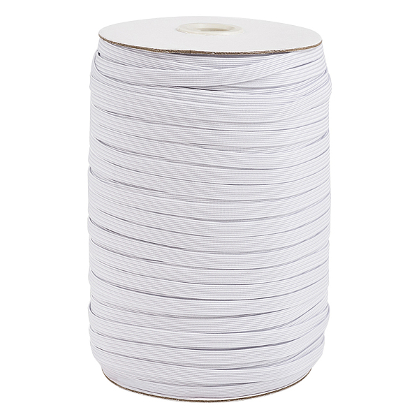 PandaHall 1/4 inch Flat Braided Elastic Rope Cord, Heavy Stretch Knit Elastic with Spool, White, 6mm, about 190~200yards/roll (570~600...
PandaHall 1/4 inch Flat Braided Elastic Rope Cord, Heavy Stretch Knit Elastic with Spool, White, 6mm, about 190~200yards/roll (570~600...
