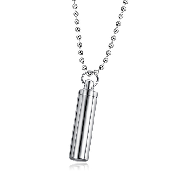 PandaHall 316L Surgical Stainless Steel Perfume Bottle Pendants, Column, Stainless Steel Color, 37.5x9mm 316L Surgical Stainless Steel...
PandaHall 316L Surgical Stainless Steel Perfume Bottle Pendants, Column, Stainless Steel Color, 37.5x9mm 316L Surgical Stainless Steel...
