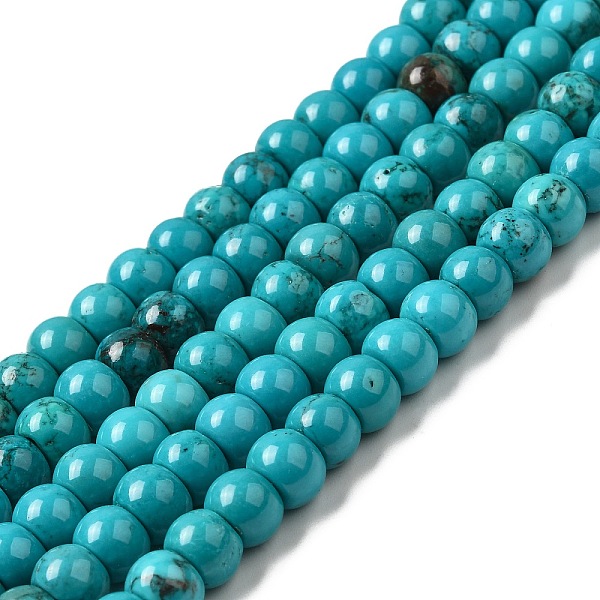 PandaHall Natural Howlite Beads Strands, Dyed, Rondelle, Turquoise, 8~8.5x6~6.5mm, Hole: 1.2mm, about 64pcs/strand, 15.63~15.75''(39.7~40cm)..., Green
PandaHall Natural Howlite Beads Strands, Dyed, Rondelle, Turquoise, 8~8.5x6~6.5mm, Hole: 1.2mm, about 64pcs/strand, 15.63~15.75''(39.7~40cm)..., Green