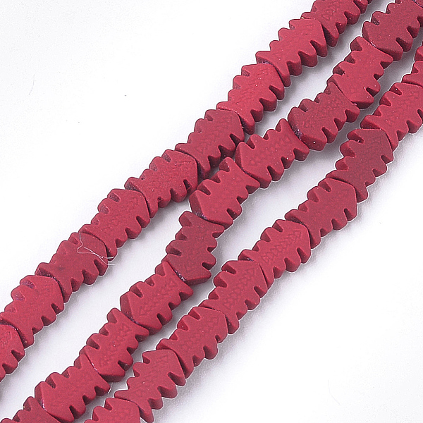 PandaHall Spray Painted Non-magnetic Synthetic Hematite Beads Strands, Fish Bone, Red, 8x6x3mm, Hole: 0.8mm, about 51~52pcs/strand, 15.7...
PandaHall Spray Painted Non-magnetic Synthetic Hematite Beads Strands, Fish Bone, Red, 8x6x3mm, Hole: 0.8mm, about 51~52pcs/strand, 15.7...