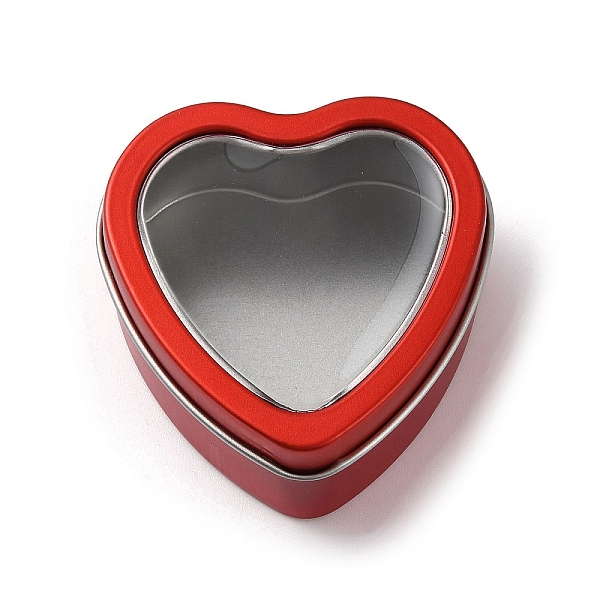 PandaHall Tinplate Iron Heart Shaped Candle Tins, Gift Boxes with Clear Window Lid, Storage Box, Red, 6x6x2.8cm Iron Heart Red
PandaHall Tinplate Iron Heart Shaped Candle Tins, Gift Boxes with Clear Window Lid, Storage Box, Red, 6x6x2.8cm Iron Heart Red