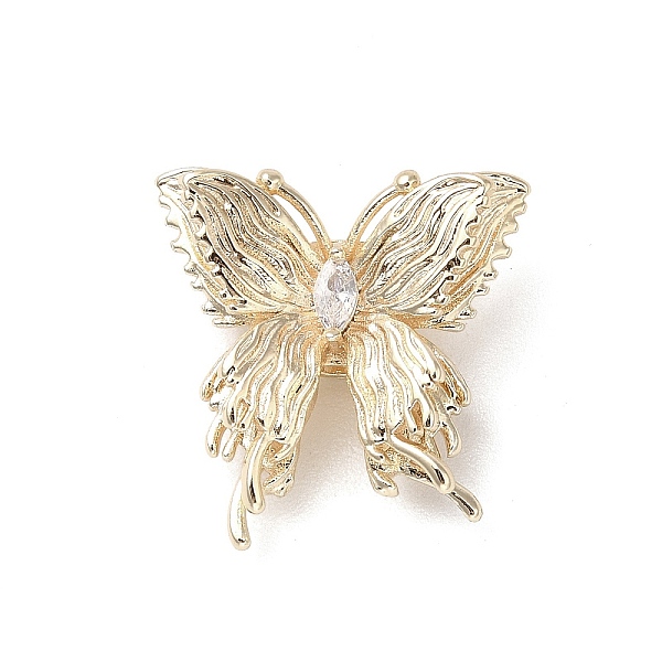 PandaHall Brass Micro Pave Clear Cubic Zirconia Beads, Butterfly, Real 18K Gold Plated, 23x22x9mm, Hole: 1.2mm Brass+Cubic Zirconia...
PandaHall Brass Micro Pave Clear Cubic Zirconia Beads, Butterfly, Real 18K Gold Plated, 23x22x9mm, Hole: 1.2mm Brass+Cubic Zirconia...