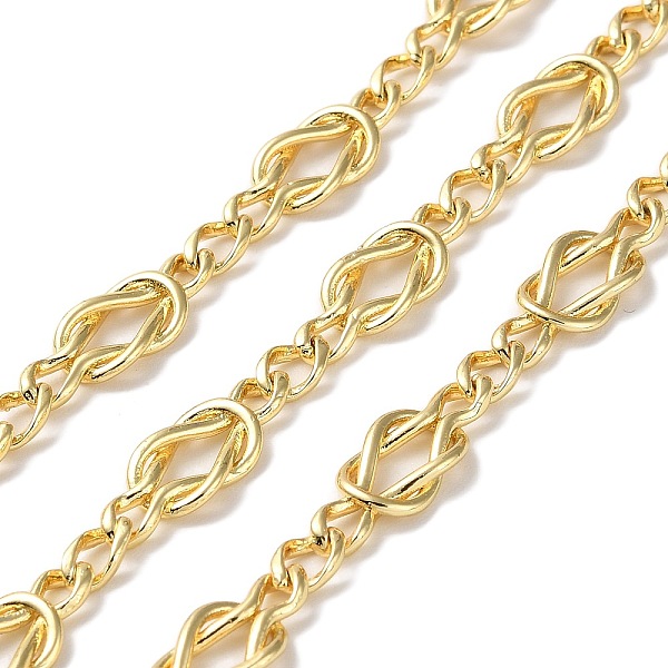 PandaHall Rack Plating Brass Bowknot Link Chains, Soldered, with Spool, Cadmium Free & Lead Free, Real 18K Gold Plated, 20.5x7.5x2mm...
PandaHall Rack Plating Brass Bowknot Link Chains, Soldered, with Spool, Cadmium Free & Lead Free, Real 18K Gold Plated, 20.5x7.5x2mm...