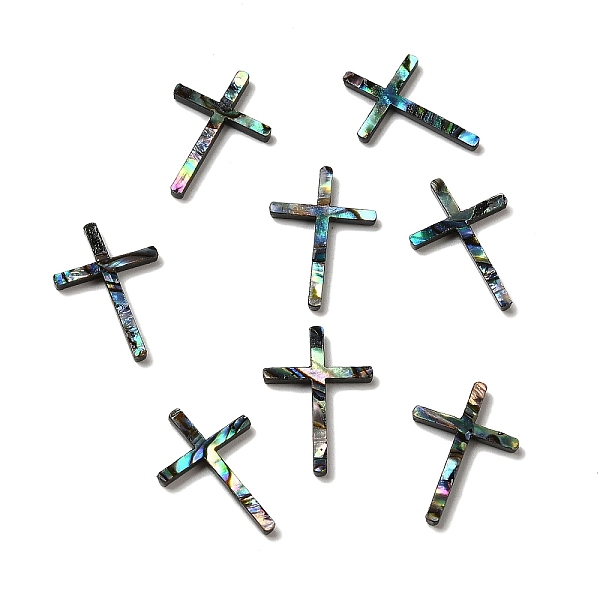 PandaHall Natural Abalone Shell/Paua Shell Cabochons, Religion Cross, 17x12x1.5mm Paua Shell Cross
PandaHall Natural Abalone Shell/Paua Shell Cabochons, Religion Cross, 17x12x1.5mm Paua Shell Cross