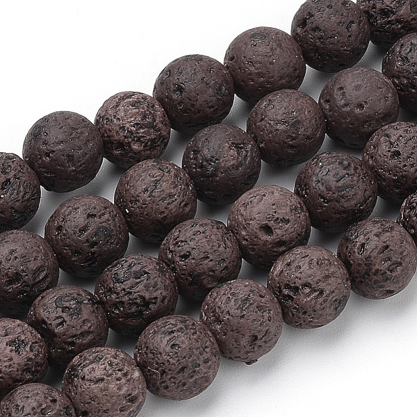 PandaHall Synthetic Lava Rock Beads Strands, Dyed, Round, Coconut Brown, 6mm, Hole: 1mm, about 61pcs/strand, 14.96 inch(38cm) Lava Rock...
PandaHall Synthetic Lava Rock Beads Strands, Dyed, Round, Coconut Brown, 6mm, Hole: 1mm, about 61pcs/strand, 14.96 inch(38cm) Lava Rock...