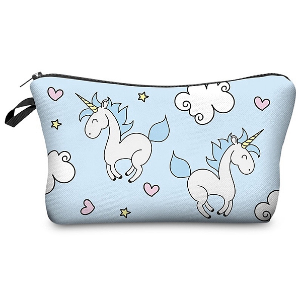 PandaHall Unicorn Pattern Polyester Waterpoof Makeup Storage Bag, Multi-functional Travel Toilet Bag, Clutch Bag with Zipper for Women...
PandaHall Unicorn Pattern Polyester Waterpoof Makeup Storage Bag, Multi-functional Travel Toilet Bag, Clutch Bag with Zipper for Women...