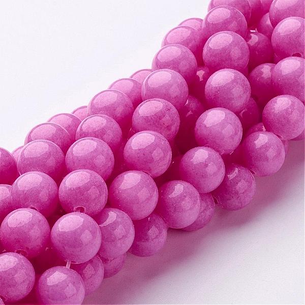 PandaHall Natural Mashan Jade Round Beads Strands, Dyed, Magenta, 8mm, Hole: 1mm, about 51pcs/strand, 15.7 inch Mashan Jade Round Pink
PandaHall Natural Mashan Jade Round Beads Strands, Dyed, Magenta, 8mm, Hole: 1mm, about 51pcs/strand, 15.7 inch Mashan Jade Round Pink