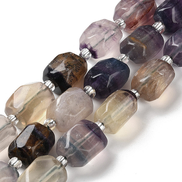 PandaHall Natural Fluorite Beads Strands, Nuggets, Faceted, with Seed Beads, 14~17x11~14x9~13.5mm, Hole: 1mm, about 20~22pcs/strand...
PandaHall Natural Fluorite Beads Strands, Nuggets, Faceted, with Seed Beads, 14~17x11~14x9~13.5mm, Hole: 1mm, about 20~22pcs/strand...