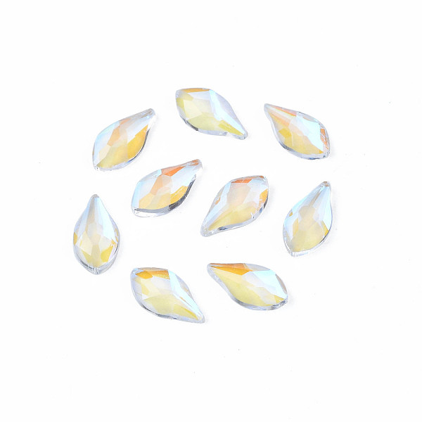 PandaHall Glass Rhinestone Cabochons, Nail Art Decoration Accessories, Faceted, Teardrop, Clear AB, 8x4x2mm Glass Teardrop White
PandaHall Glass Rhinestone Cabochons, Nail Art Decoration Accessories, Faceted, Teardrop, Clear AB, 8x4x2mm Glass Teardrop White