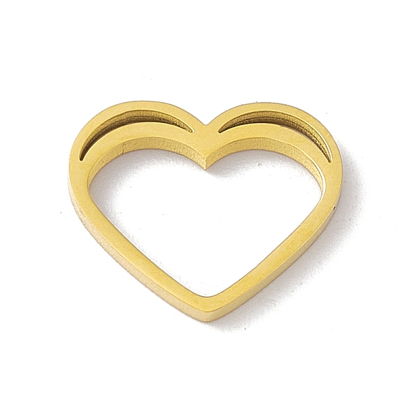 PandaHall 304 Stainless Steel Linking Rings, Mirror Finish, Double Heart, Golden, 11.5x14x1.3mm 304 Stainless Steel Heart
PandaHall 304 Stainless Steel Linking Rings, Mirror Finish, Double Heart, Golden, 11.5x14x1.3mm 304 Stainless Steel Heart