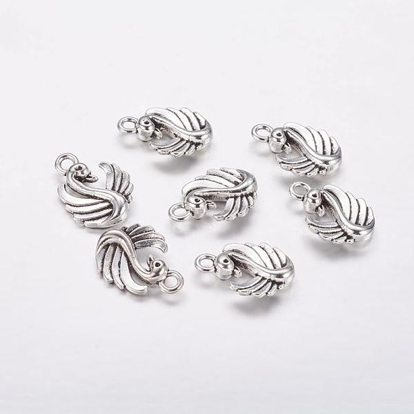 PandaHall Tibetan Style Alloy Pendants, Swan, Cadmium Free & Lead Free, Antique Silver, 17x13x3mm, Hole: 2mm Alloy Duck
PandaHall Tibetan Style Alloy Pendants, Swan, Cadmium Free & Lead Free, Antique Silver, 17x13x3mm, Hole: 2mm Alloy Duck