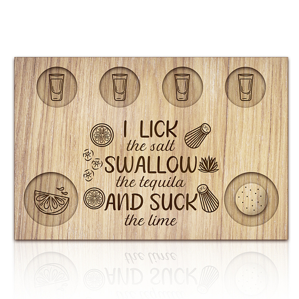 PandaHall BENECREAT Citrus Tequila Shot Glasses Serving Tray, Wooden Flight Tray Glass Holder with Salt Rim Shot Glasses Board for Bar...
PandaHall BENECREAT Citrus Tequila Shot Glasses Serving Tray, Wooden Flight Tray Glass Holder with Salt Rim Shot Glasses Board for Bar...