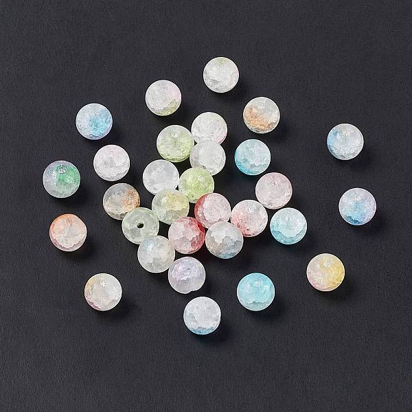 PandaHall Frosted Crackle Glass Beads, Round, Mixed Color, 8x7.5mm, Hole: 1.6mm, about 1470pcs/1000g Glass Round Multicolor
PandaHall Frosted Crackle Glass Beads, Round, Mixed Color, 8x7.5mm, Hole: 1.6mm, about 1470pcs/1000g Glass Round Multicolor