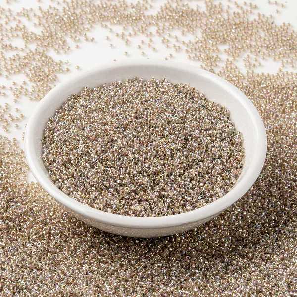 PandaHall MIYUKI Round Rocailles Beads, Japanese Seed Beads, (RR3191) Silverlined Light Blush AB, 15/0, 1.5mm, Hole: 0.7mm, about..., Pink
PandaHall MIYUKI Round Rocailles Beads, Japanese Seed Beads, (RR3191) Silverlined Light Blush AB, 15/0, 1.5mm, Hole: 0.7mm, about..., Pink
